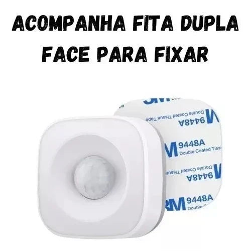 Sensor de Presença Detector Movimento Inteligente Wifi Tuya