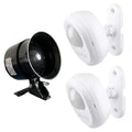 01 Sirene GLK Bivolt 110v 220v Para Alarmes + 02 Sensores