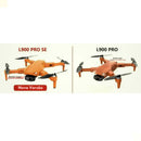 Drone L900 Pro GPS HD Wi-Fi Profissional - Cor Laranja e Preto