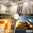 KIT6/10 Luminárias Led S/ Fio Com Sensor Presença