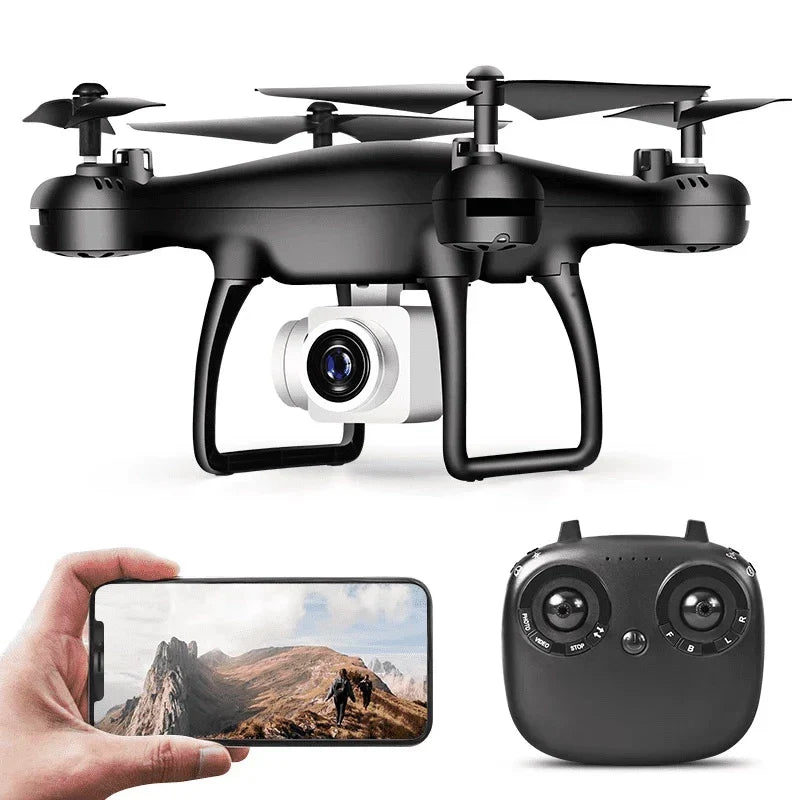 Drone Profissional X54 2024 com Câmera 1080P Acoplada