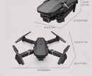 Drone E88 Pro com Câmera Dupla, Wi-Fi e Case
